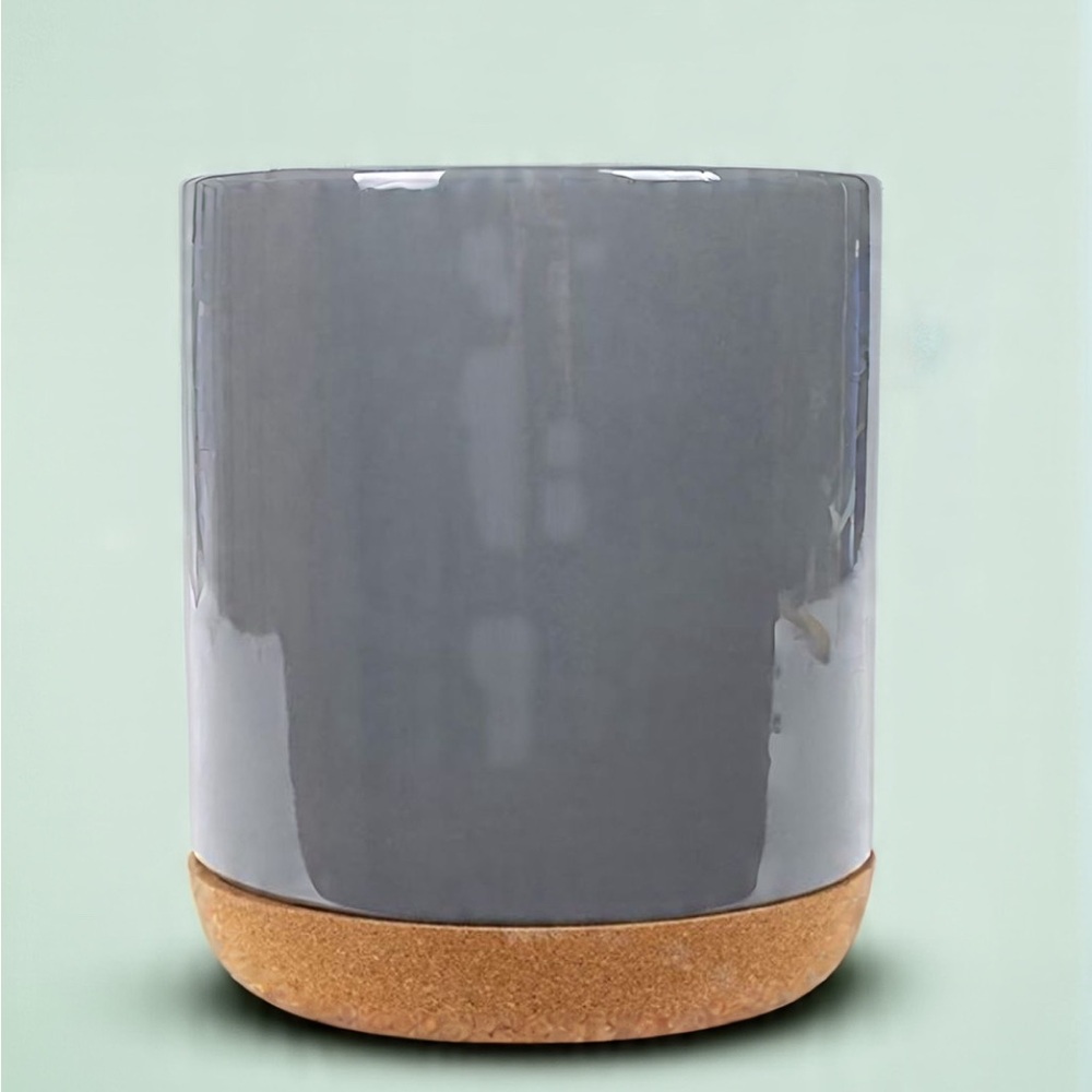 Grey Ceramic Anti Slip Utensil Holder (New in Box)